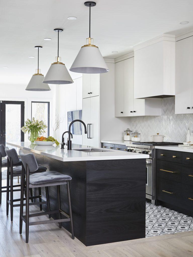 Showcase of a newly renovated kitchen